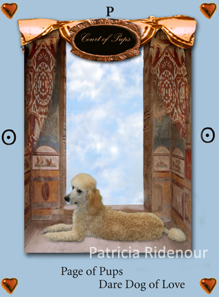 Patricia Ridenour_The Doggy Tarot_The Page of Pups